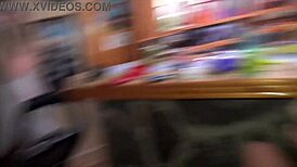 Euro pornstar spreads legs wide for muff diving and creampie.