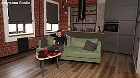 man, my stepson rough fucked me, big boob milf, so hard