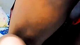 Shemale sissy pisses on her own body in humiliation