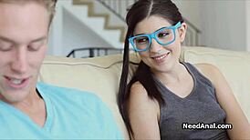 teen tutor prepares for lesson