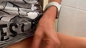 i gently caress my small clitoris in real morning masturbation