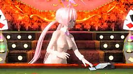 Megurine Luka in Nude Bunny Costume from Blackjack Project Diva Mod