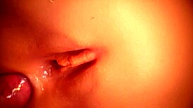 Her Ass Makes Me Happy, Watch This Cute Shaved Doll Get Handjob On Big Pussy.