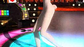 Megurine Luka in Nude Bunny Costume from Blackjack Project Diva Mod