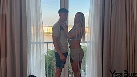 I caught my wife Ema Karter with my best friend in that hotel room, big tits everywhere.