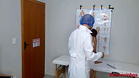 Wife Visits Gynecologist For Taboo Ass Examination