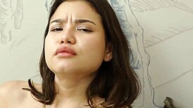 marika sherman teasing in bathroom