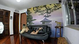 elisa ferraz preps for first dp at mansion party