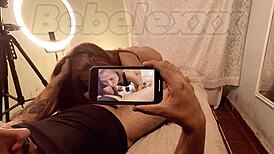 pussy showing with hard penetration and rough fucking using toys