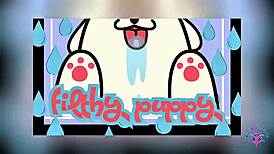 Sexy blonde French slut gets rough anal and rimming