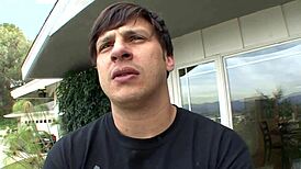 Horny 19 year old brunette gets creampie in shaved pussy 😍