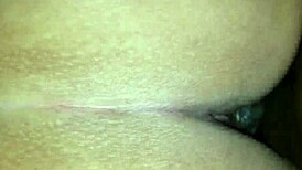 Cuckold husband films Karina moaning loud with huge homemade BBC