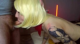 i'm that resident evil babe getting my throat fucked deep