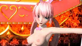Megurine Luka in Nude Bunny Costume from Blackjack Project Diva Mod