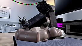 Black thot stretched by BBC 😍