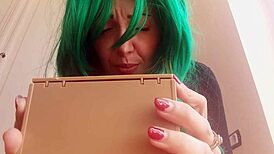 The sexy giantess really is very hungry for you