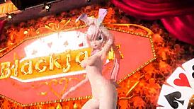 Megurine Luka in Nude Bunny Costume from Blackjack Project Diva Mod