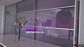 i'm pervect tabitha poison gettin' that interracial threesome with double penetration