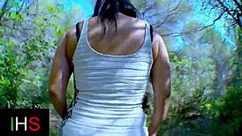 Curvy Brunette Milf Engages In Anal Activity