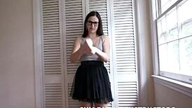 今すぐ自分をエッジして、オーガズムを口に射精しろ、スレイブ