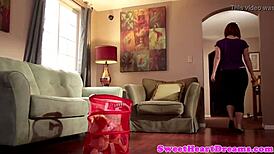 Amateur lezzie licking gingers hairy pussy - want to join?