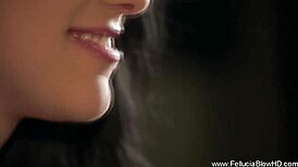 she performs oral with elegance