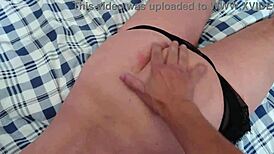 Pretty cougar amateur delivers deepthroat pov blowjob