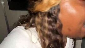 ebony bbw throats strangers bbc at glory hole