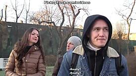 Steamy Pickup Fucking For Warmth In Scene Three