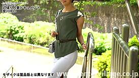 hey, first-time wife Yui gets wild in secret