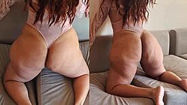 Latina MILF facesits her stepson with big ass