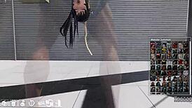Swordxhime Gallery Enemy 86 Bound In Bondage With Leggings And Pantyhose
