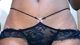 She gets fucked so good, moaning as he pounds her pussy