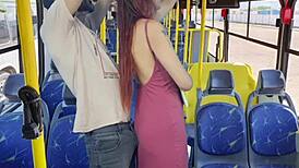 Student Gets Groped by Old Man on Public Bus