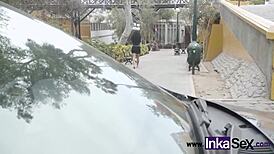 Unfaithful Ivonne Gives Peruvian Blowjob