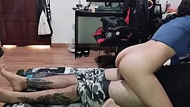 My Colombian Professor Drives Me Wild with Hot Action