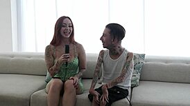 Gabriel WATCHES Thaisa and Didy in HOT CAST ACTION