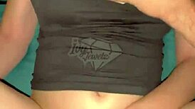 Ivy Jewelz, that busty teen, got fucked on the couch while we filmed it on the phone.