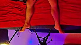 latina brunette gets doggystyle fuck in hotel with wet hairy pussy