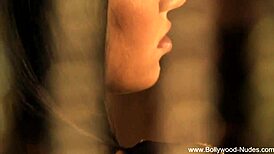 indian goddess revealing body in a sensual striptease