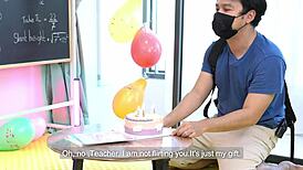 Teacher says, I'll teach you a hardcore lesson in sex.