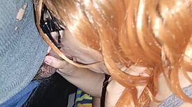 Taboo babe bent over for ass blowjob and anal muff diving