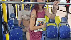 Student Gets Groped by Old Man on Public Bus