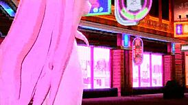 Hatsune miku and megurine luka perform world end dancehall