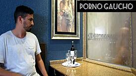 Slut loves showing off in sauna 😜