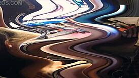 raven grey makes cock cum with feet alone