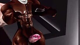 Karanie dobrej białej baby z wielką dupą w Imvu