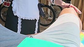 The Girl Who Cleans My House Agrees To Use Lubricant With Me