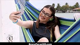 Thick Latina Teen With Braces Gets Fucked Hard! Big Ass Action!