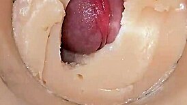 카메라 좁은 보지 깊게 느끼며 엄청난 사정 폭발